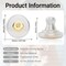 Silicone Earring Backs, 18K Gold Secure Locking Design for Studs, Hypoallergenic Replacement for Droopy Ears, No-Irritation Earring Backs for Men and Women(12 PCS)